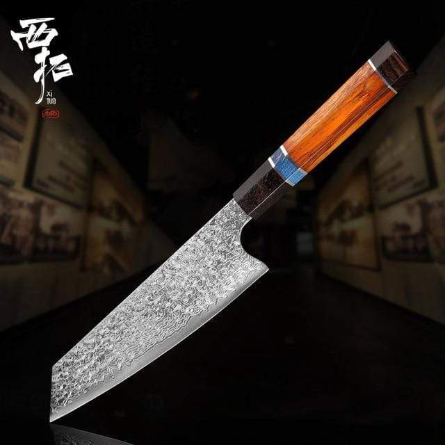 Lotus Bleu - Couteau Santoku