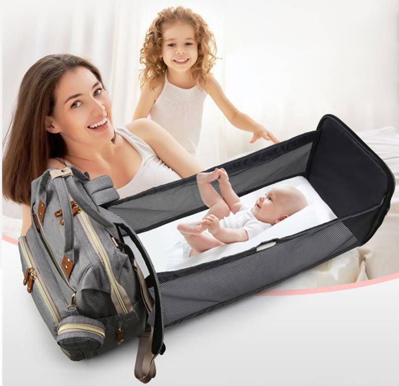 Sac à langer 3 en 1 avec lit intégré idéal pour le change