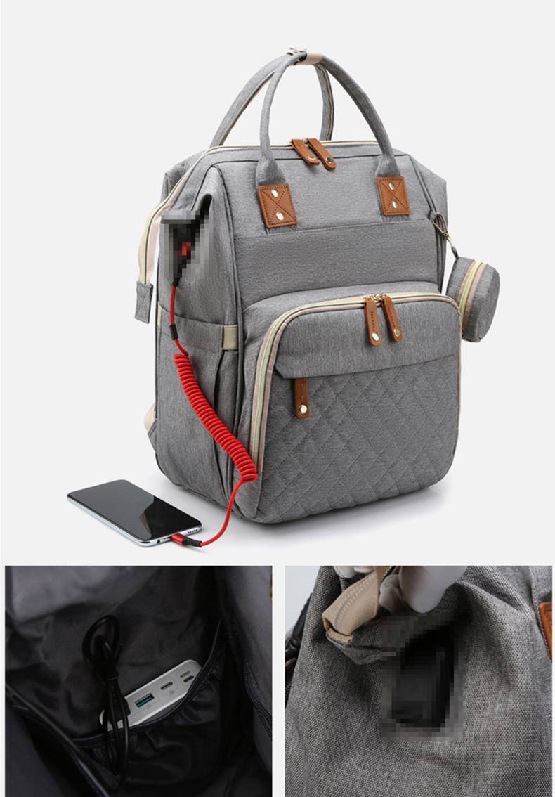 Sac à langer 3 en 1 avec lit intégré idéal pour le change