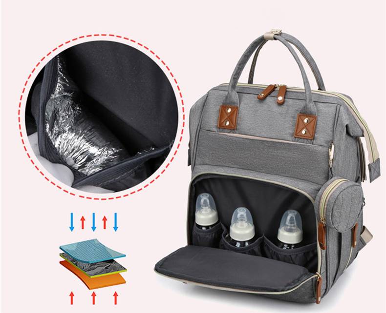 Sac à langer 3 en 1 avec lit intégré idéal pour le change