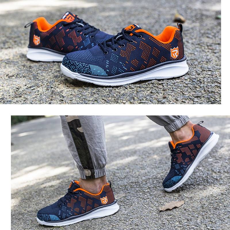 Chaussures de sécurité légères et aérées