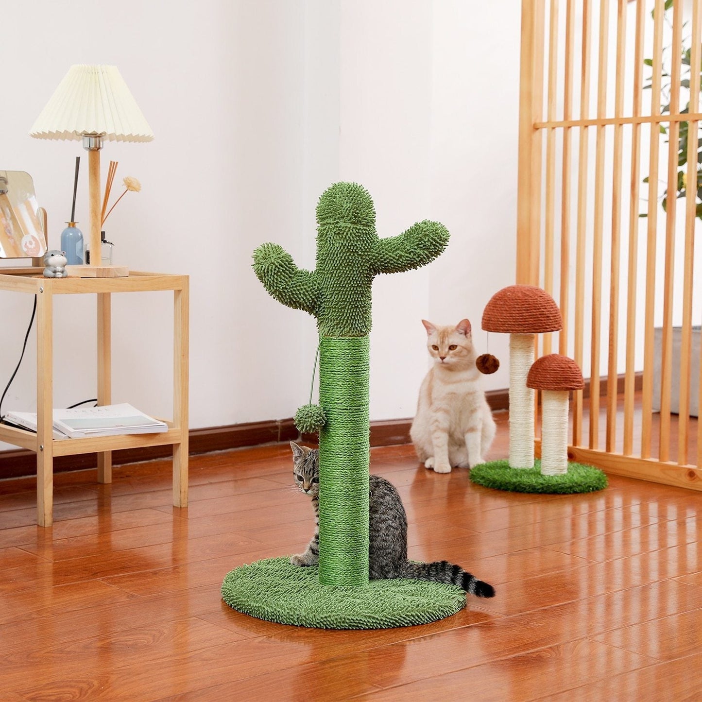 Arbre à chat champignon