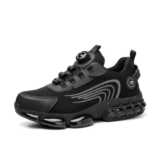 Ironfeet Ebony - Chaussures de sécurité légères avec bulles d'air