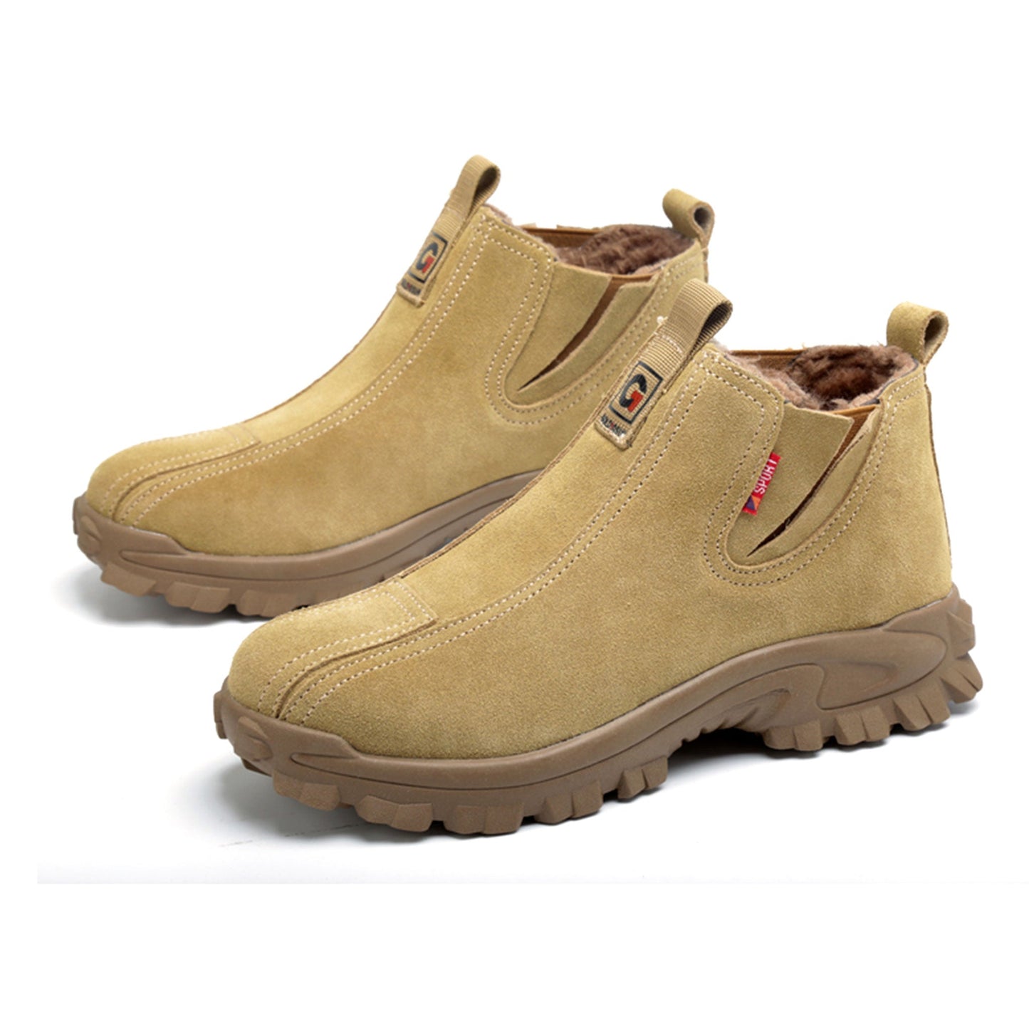 Ironfeet GSPORT - Chaussures de sécurité montantes et fourrées en cuir de vachette
