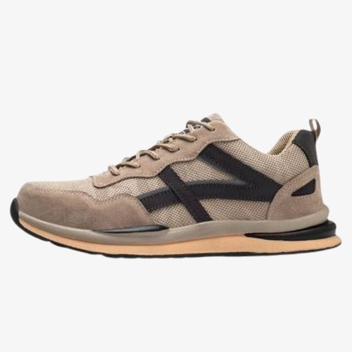 Ironfeet Lazy - Chaussures de sécurité légères en cuir et daim bi matière
