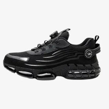 Ironfeet Ebony - Chaussures de sécurité légères avec bulles d'air