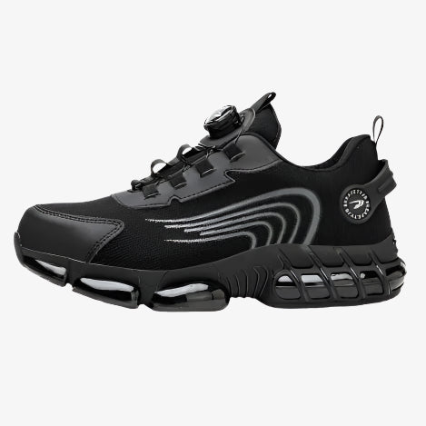 Ironfeet Ebony - Chaussures de sécurité légères avec bulles d'air