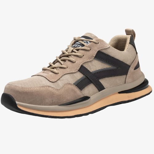 Ironfeet Lazy - Chaussures de sécurité légères en cuir et daim bi matière