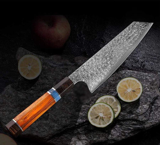 Lotus Bleu - Couteau Santoku
