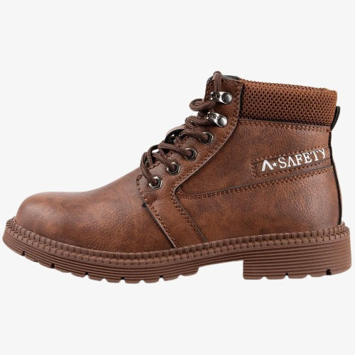 Ironfeet Safety - Chaussures de sécurité montantes en cuir